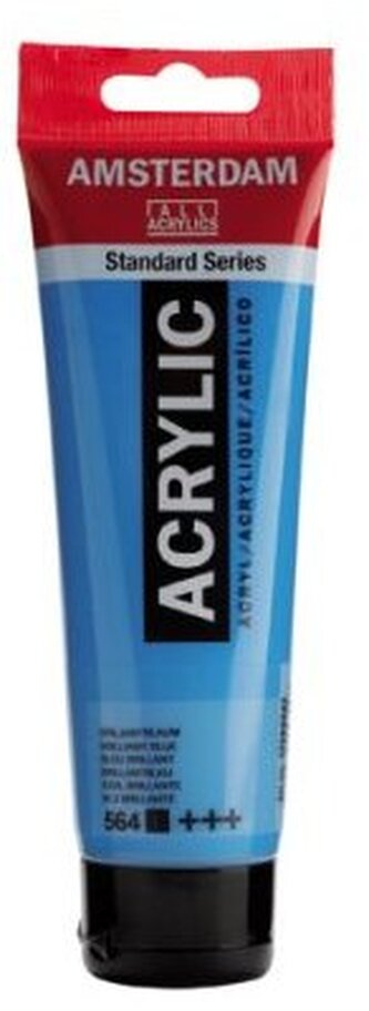 Farba akrylowa nr 564 brilliant blue 120ml, Amsterdam