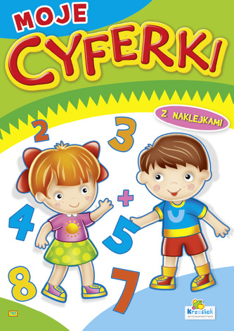 Moje cyferki z naklejkami. Chłopie c w krótkich spodenkach 795