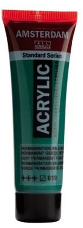 Farba akrylowa nr 619 perm.green dp. 20ml, Amsterdam