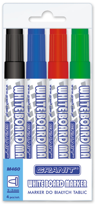 Marker suchościeralny komplet 4-kol. G96 Granit
