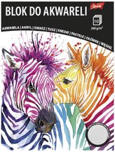Blok do akwareli  A4 10 k 240g., Unipap