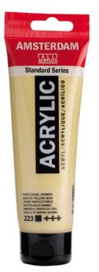 Farba akrylowa nr 223 neapolit. yellow deep 120ml, Amsterdam