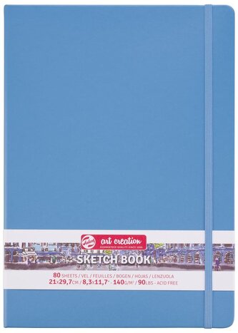 Szkicownik 21X29,7 niebieski Art Creation, Talens