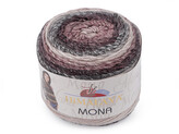 Pletací příze Himalaya Mona 100 g - 1 ks - 4 (22111) šedá