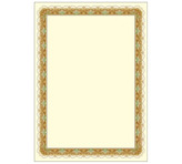 Dyplom A4 Złoto 250g op. 20 ark., Galeria Papieru