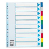 Przekładki A4+ MAXI 10k. PP, Esselte