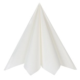 Ubrousky Bílé - Airlaid 40 x 40 cm, 20 ks