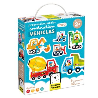 Progressive Puzzles. Vehicles 2+