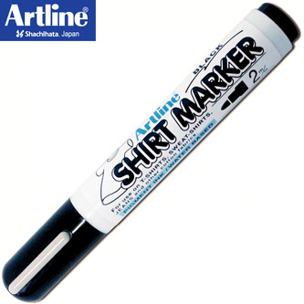 Marker do tkanin T-SHIRT czarny, Artline