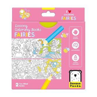 Looong Coloring Books - I love coloring. FAIRIES Looong Coloring Books - I love coloring. FAIRIES