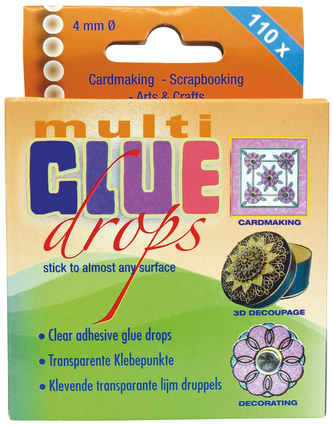 Klej w kropkach 4mm 110szt