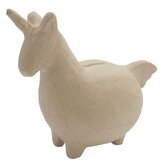 Skarbonka Jednorożec 17 x 16.5 x 9 cm AC840C, Decopatch