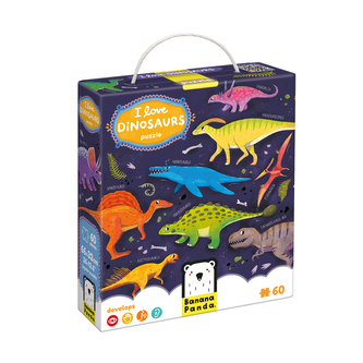 I Love Dinosaurs. Puzzle 4+