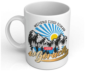 Kubek Premium Q 852 W górach (Lifestyle), Passion