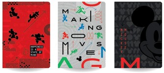 Zeszyt A4 60 k Disney Fashion Mickey Mouse, Patio