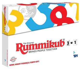 Gra. Rummikub 3w1