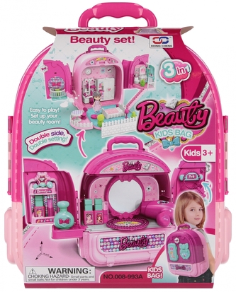 Toaletka 3w1 z akcesoriami.Plecak Toaletka 3w1 z akcesoriami.Plecak