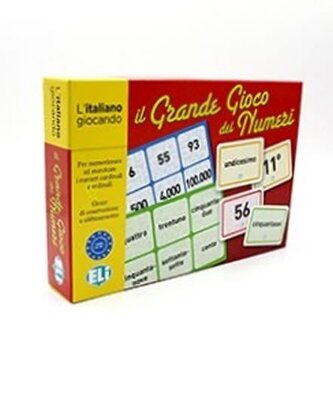 Gra językowa Włoski Il Grande Gioco dei numeri.
