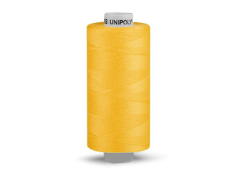 Polyesterové nitě Unipoly návin 500 m - 10 ks - 125 Buttercup