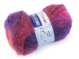 Pletací příze Bellissimo 150 g - 1 ks - 4 (1415) fialovorůžová oranžová