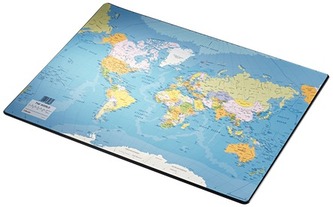 Podkład na biurko Mapa świata 40 x 53 cm 32184, Esselte