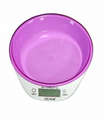 Kuchyňská váha s miskou - 1g/5kg