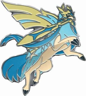 Pokémon odznak Shiny Zacian