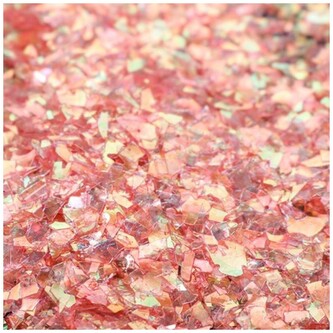 Płatki galaxy czerwono złote 15g, Pentart