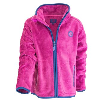 mikina dívčí chlupatá se stojáčkem, Pidilidi, PD1139-07, fuchsia - 104