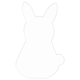 Sylwetka zająca 20,5 cm AC445, Decopatch