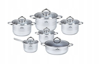 Sada indukčních hrnců - 12ks