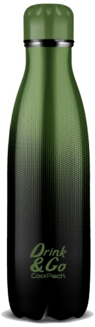 Bidon metalowy 500 ml Gradient Grass CoolPack, Patio
