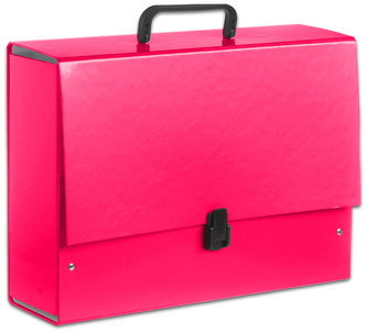 Teczka z rączką B4 Jambo Kolor róż malinowy 35 x 25,5 x 10 cm, Penmate