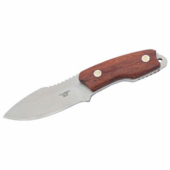 Herbertz 108010 Fahrtenme Cocobolo lovecký nôž 9,3cm, hnedá, drevo Cocobolo