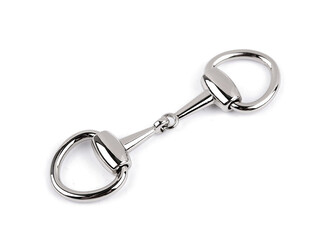 Kovová ozdobná spona - 1 ks - 1 nikl