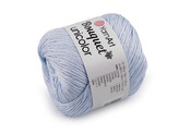 Bavlněná pletací příze Bouquet Unicolor 100 g - 1 ks - 9 (3225) modrá ledová