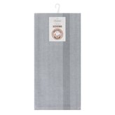Bavlněná utěrka VADIM světle šedá 100% bavlna 50x70 cm MyBestHome