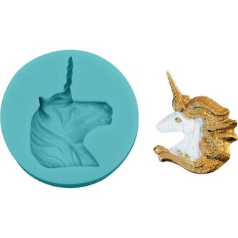 Silikonová formička unicorn 5cm - Cakesicq