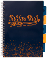 Kołonotes Project Book Blush Navy A4 kratka, Pukka Pad