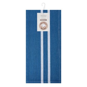 Bavlněná utěrka VAINA modrá 100% bavlna 50x70 cm MyBestHome