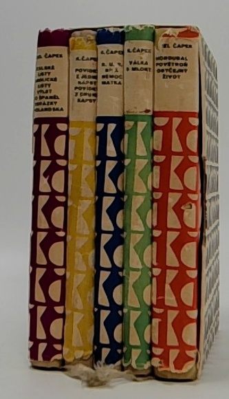 Výbor z díla Karla Čapka (box, 5 svazků)