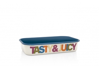 Metalac Juicy_Tasty, smaltovaný pekáč 32 x 19 cm, 3,7 l