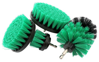 ISKRA, ERO 4-dílná sada kartáčů na vrtačku