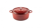 Hósse, Hluboký hrnec průměr 28 cm, (HSY DT), červený, 4,4 l