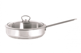 Metalac, Pánev se skleněnou poklicí 24 cm, 2,4 l, KULINARIA