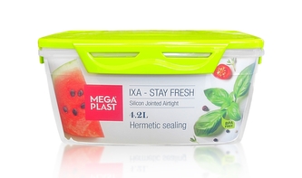 Mega Plast, Box IXA Premium, 4,2 l, hranatá, červená nebo modrá, foto je pouze ilustrační