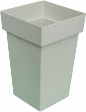 Gardino, Květináč MELROSE QUADRATE, rozměry 40 x 40 x 50 cm, béžový