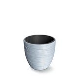 Květináč s vkladem FURU světle šedý, varianta 47 cm