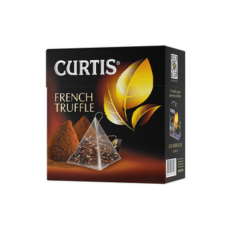 Černý aromatizovaný čaj Curtis French Truffle (20 pyramid) 36 g