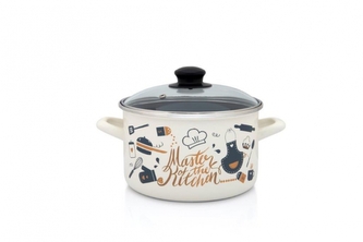 Metalac,  Hrnec se skleněnou poklicí 20 cm, 4 l, Master of Kitchen